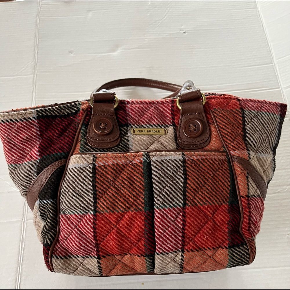 Vera Bradley Wool Plaid Purse